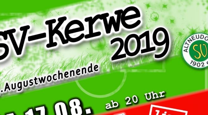 Kerwewochenende vom 17.08.2019 bis 19.08.2019 – So oder so, SV 02!